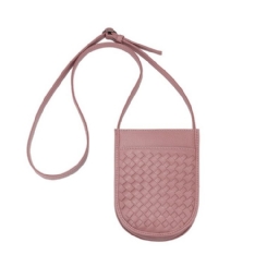 Tiivis Neulottu Kuviollinen Crossbody Laukku