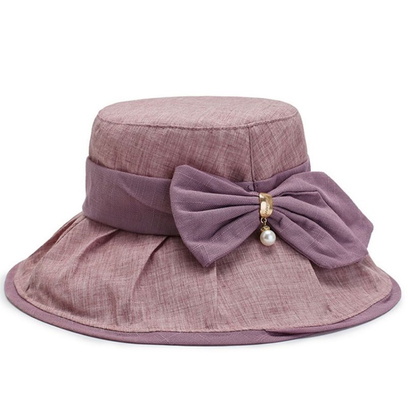 Bucket Hat Bowknot Fall Hatut