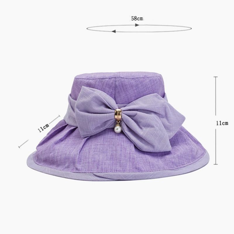 Bucket Hat Bowknot Fall Hatut