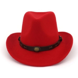 Cowboy Hat Hemming Plain Spring Hatut