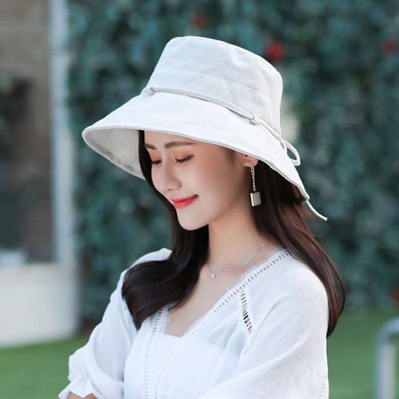 Korean Bowknot Fall Plain Hat