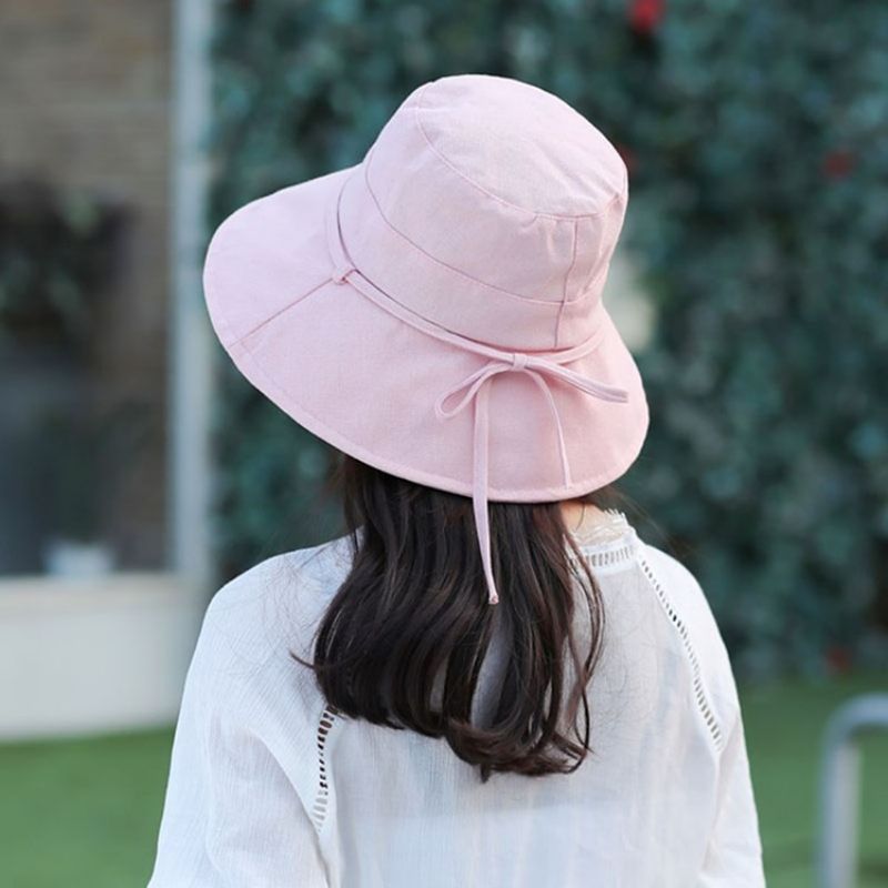 Korean Bowknot Fall Plain Hat