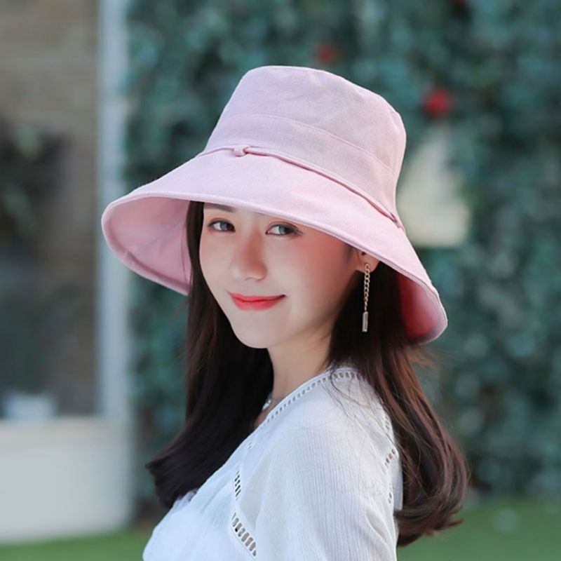 Korean Bowknot Fall Plain Hat