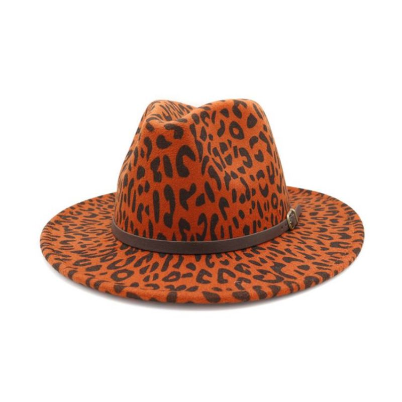 Print Muoti Leopard Fall hattuja