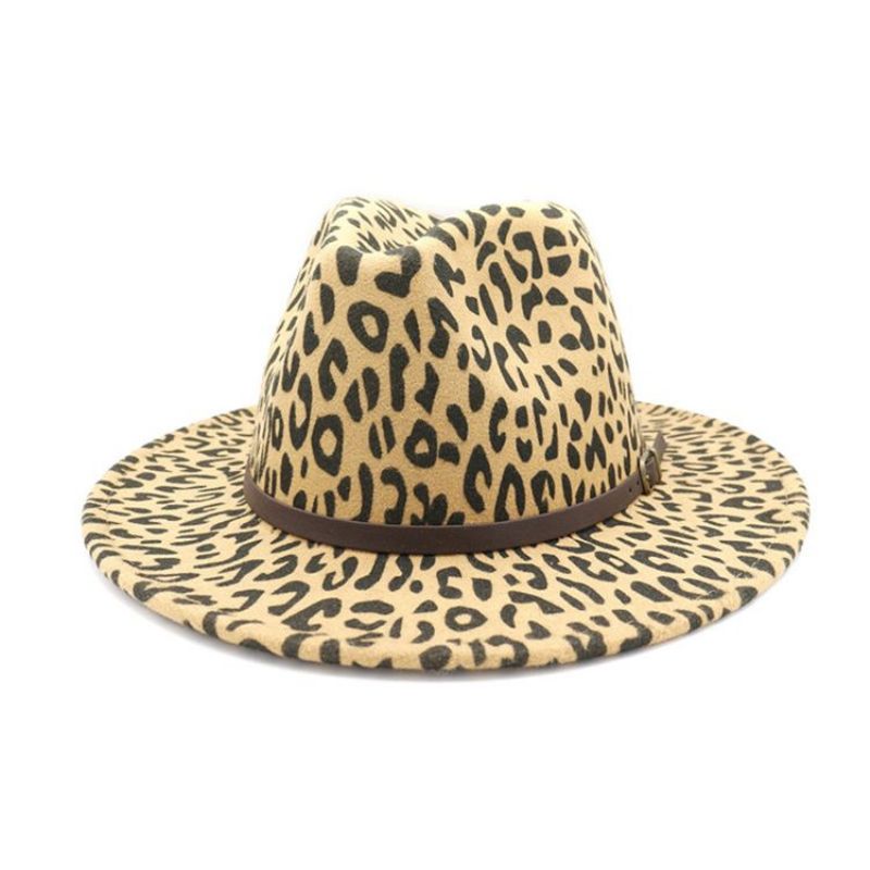 Print Muoti Leopard Fall hattuja