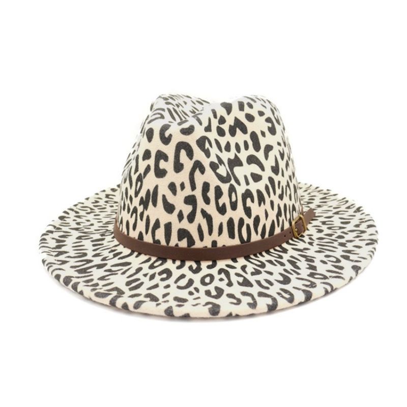 Print Muoti Leopard Fall hattuja