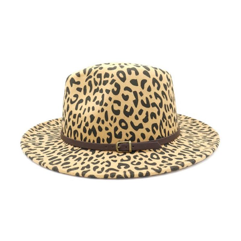 Print Muoti Leopard Fall hattuja