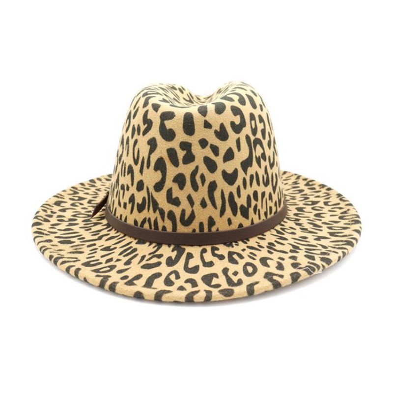 Print Muoti Leopard Fall hattuja