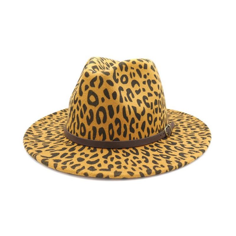 Print Muoti Leopard Fall hattuja