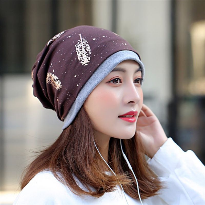 Print Skullies & Beanies Talvi Casual Naisten Hatut