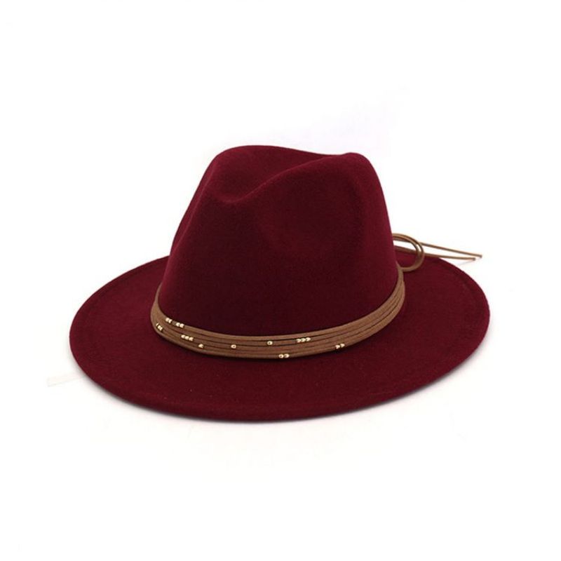 Tavallinen Villasekoite Fedora Hat