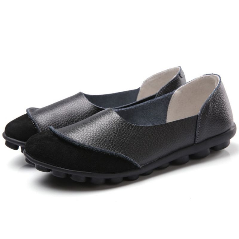 Slip-On Pyöreä Toe Litteä Matalakorkoinen (1-3 Cm) Ohuet Kengät