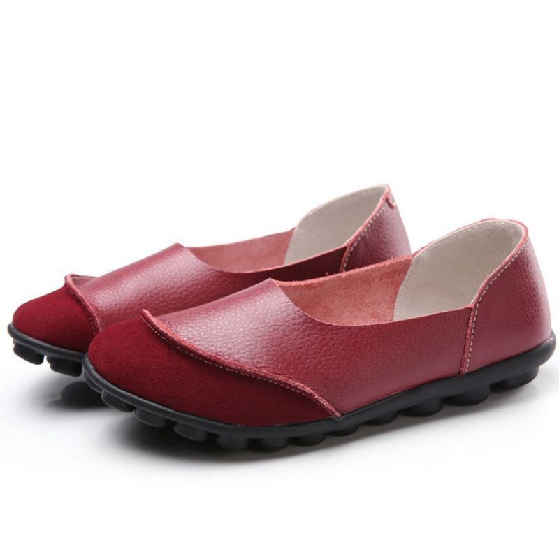 Slip-On Pyöreä Toe Litteä Matalakorkoinen (1-3 Cm) Ohuet Kengät