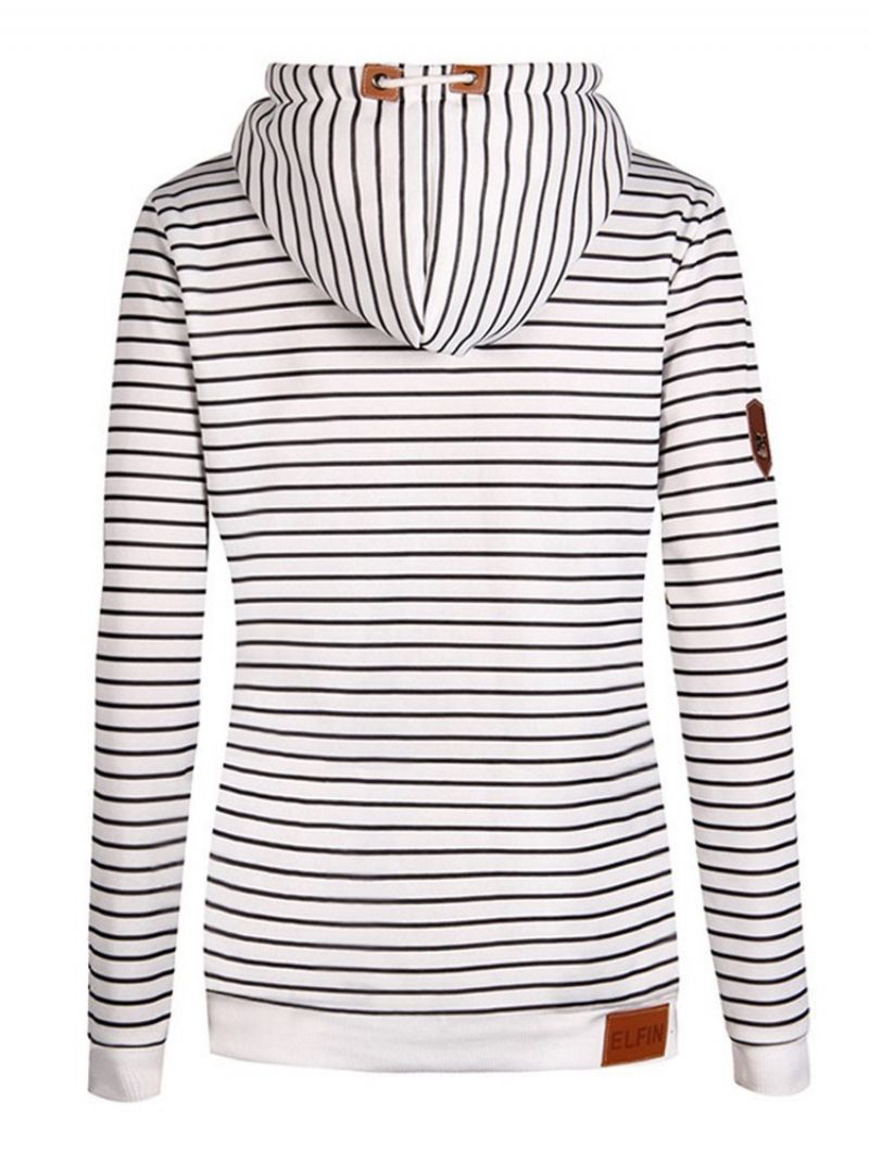 Stripe Loose Casual Cool Huppari