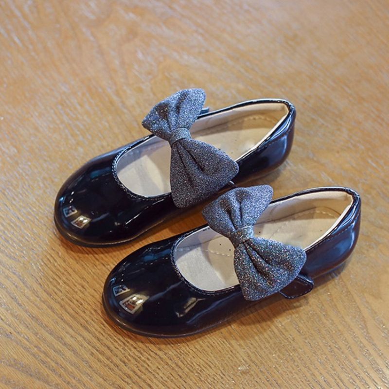 Bowknot Spring Round Toe Kengät