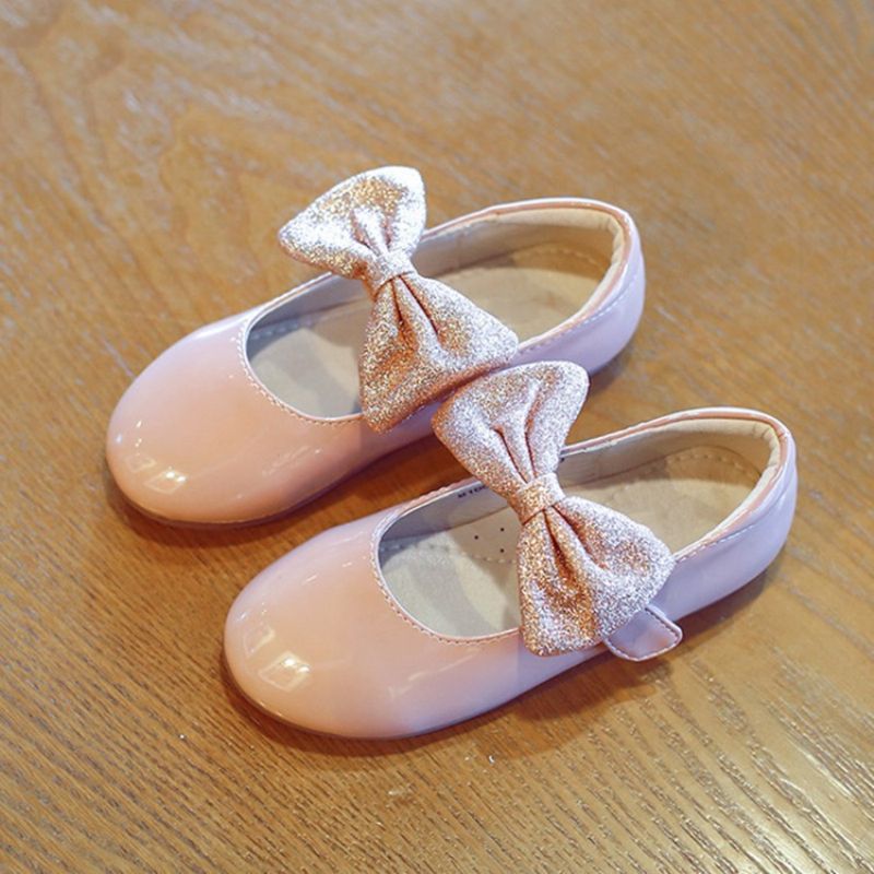 Bowknot Spring Round Toe Kengät