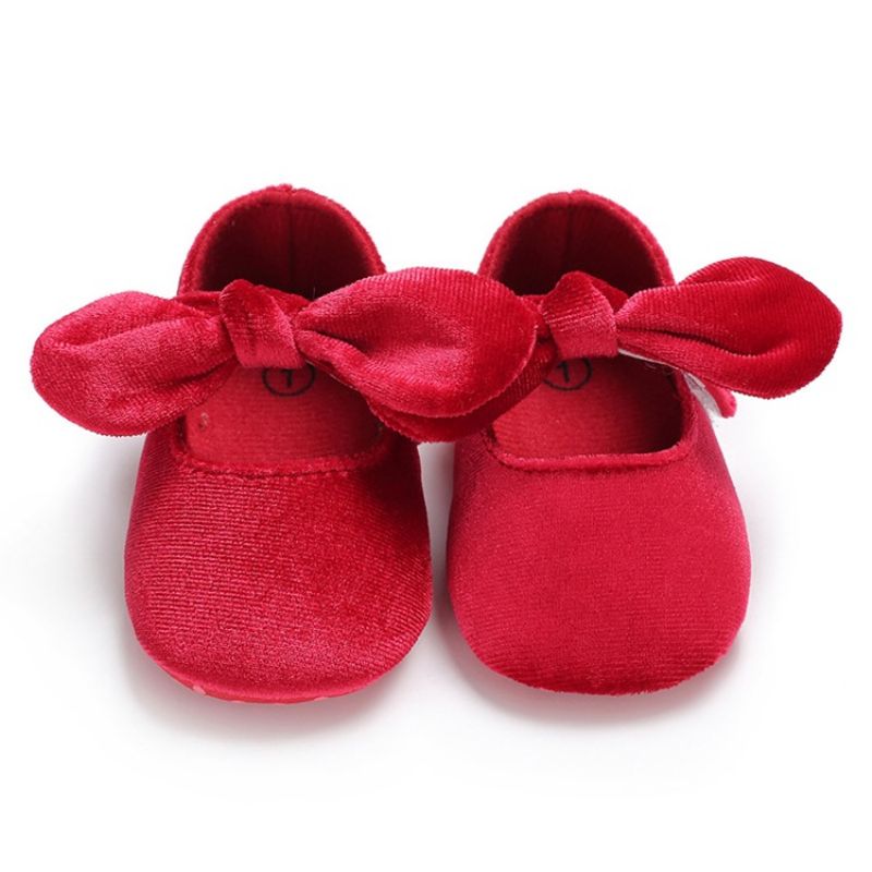 Velcro Bowknot Taaperon Kengät