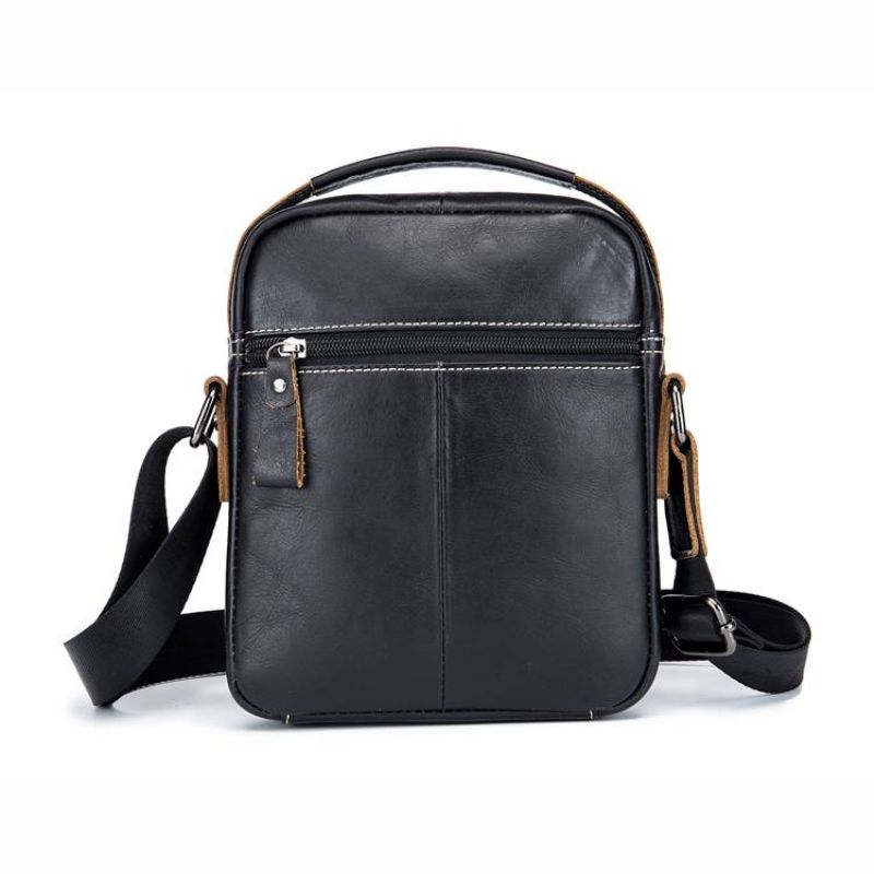 Tavallista Nahkaa European Square Crossbody Laukut