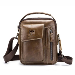 Tavallista Nahkaa European Square Crossbody Laukut