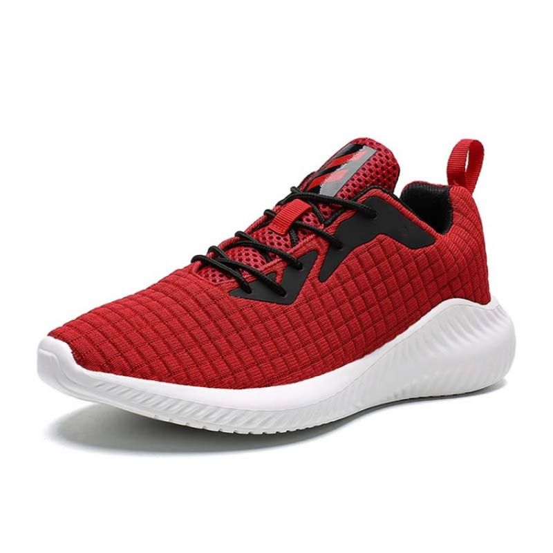 Miesten Flyknit Color Block Lace-Up Lenkkarit