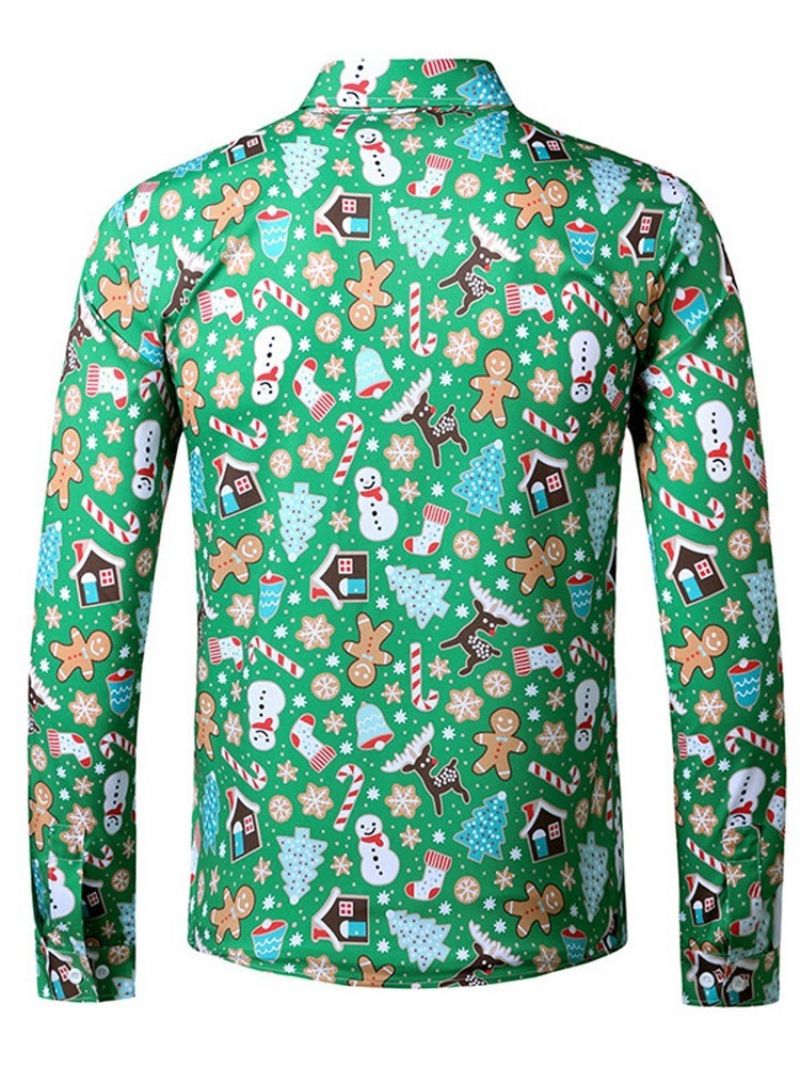 Painatus Kukkakärjessä Slim Spring Shirt