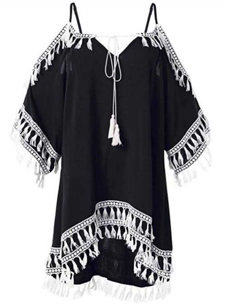 Above Knee Tassel Beach Look Rantamekot