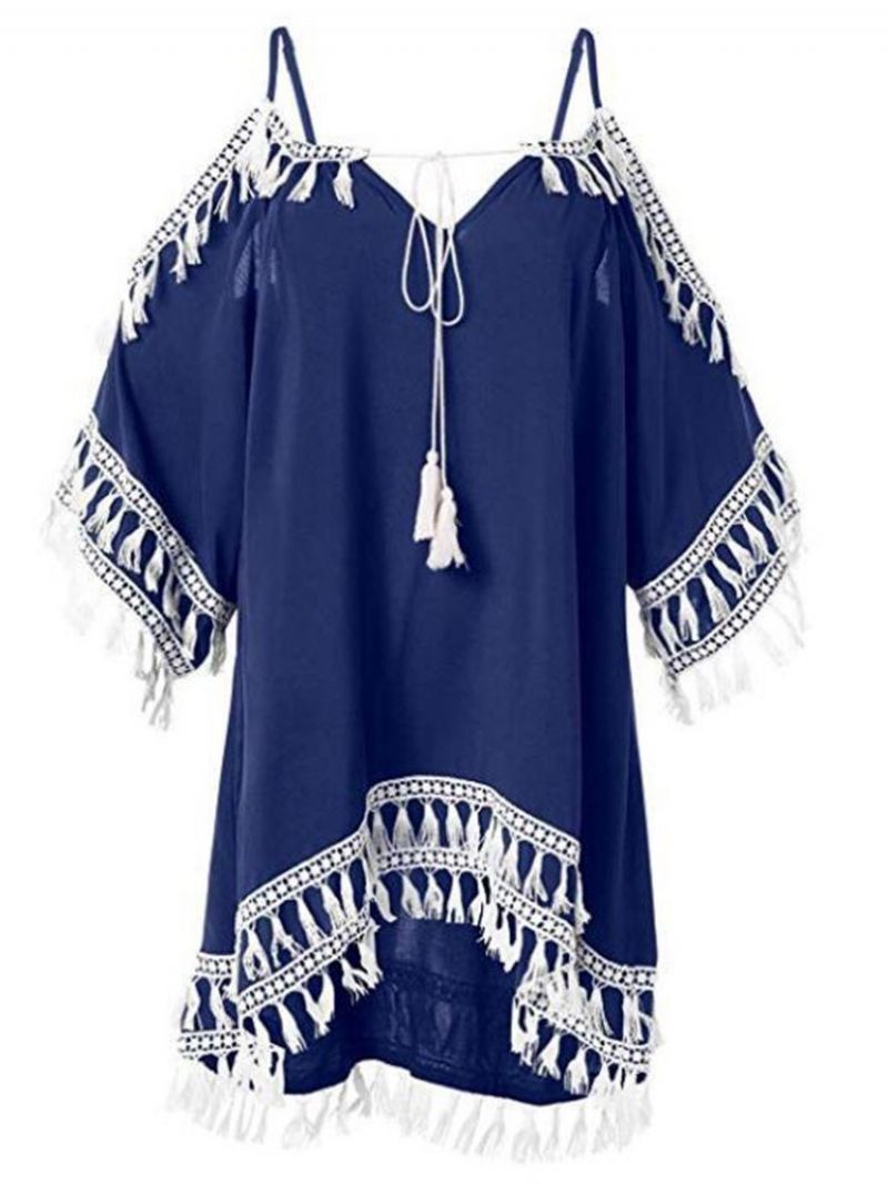 Above Knee Tassel Beach Look Rantamekot