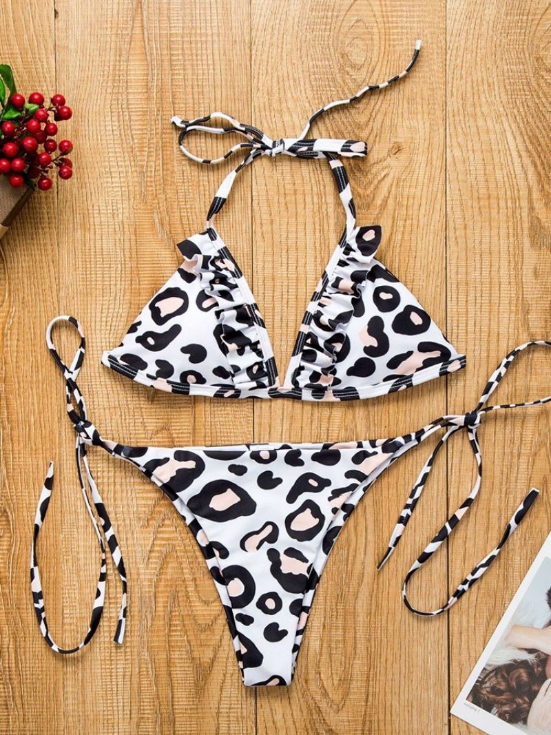 Leopard Beach Look Bikinisetti Uimahousut