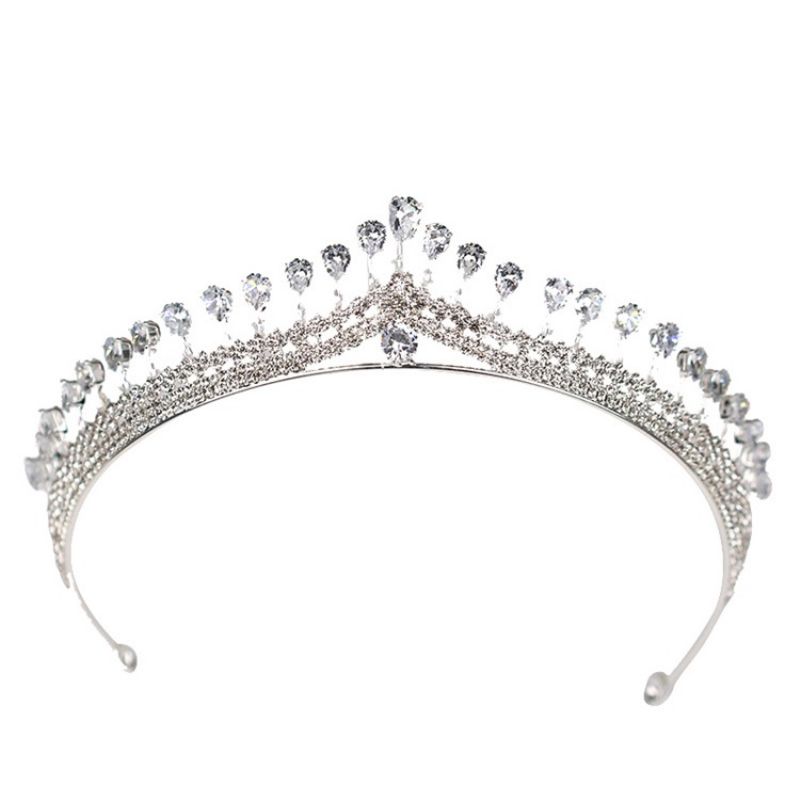 Ylellinen Crystal Wedding Bridal Tiara