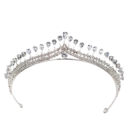 Ylellinen Crystal Wedding Bridal Tiara