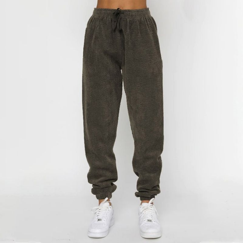 Pants Pocket Plain Pullover Pencil Pants Kaksiosaiset Setit