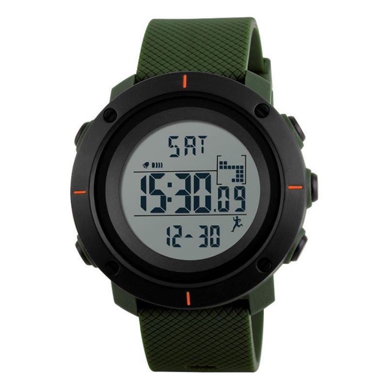 Pu Band Calendar Herätyskello Muoti Sport Waterproof Watch