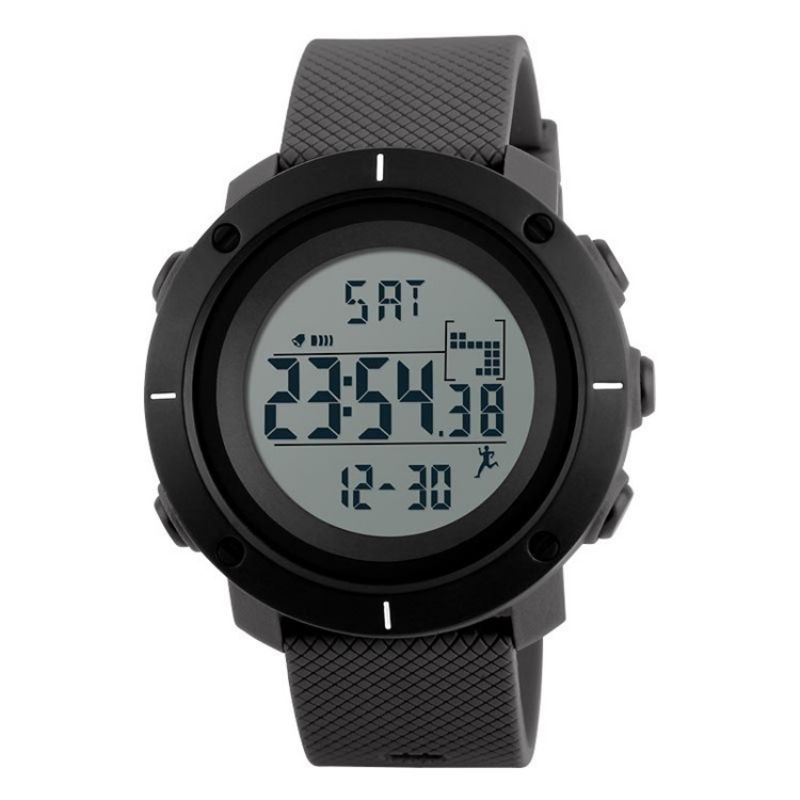 Pu Band Calendar Herätyskello Muoti Sport Waterproof Watch