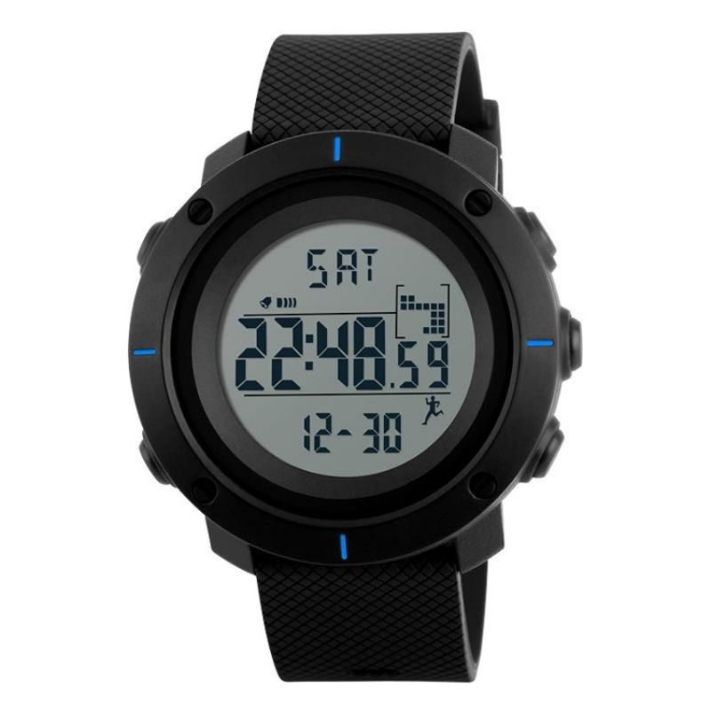 Pu Band Calendar Herätyskello Muoti Sport Waterproof Watch