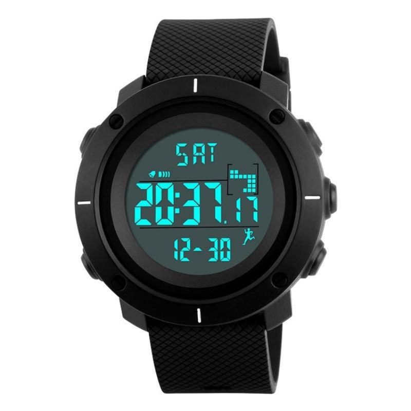 Pu Band Calendar Herätyskello Muoti Sport Waterproof Watch