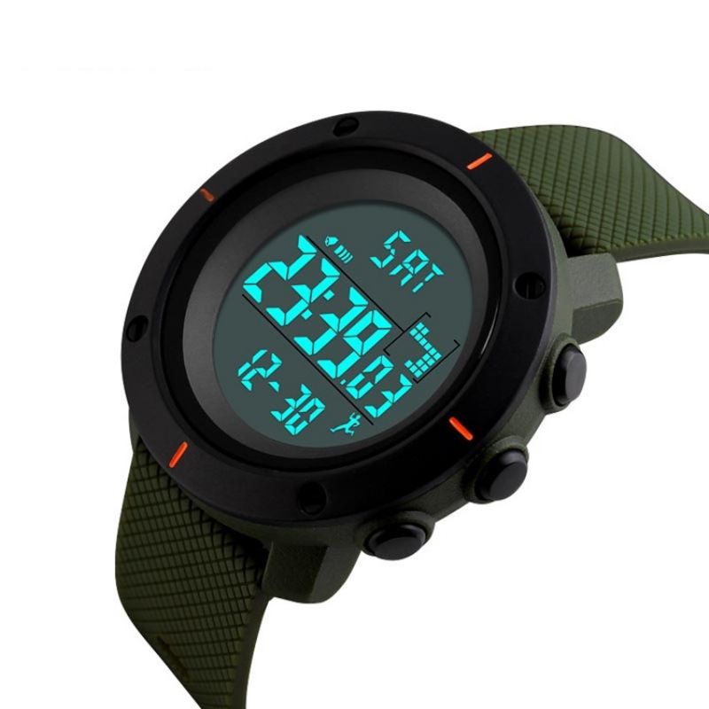 Pu Band Calendar Herätyskello Muoti Sport Waterproof Watch