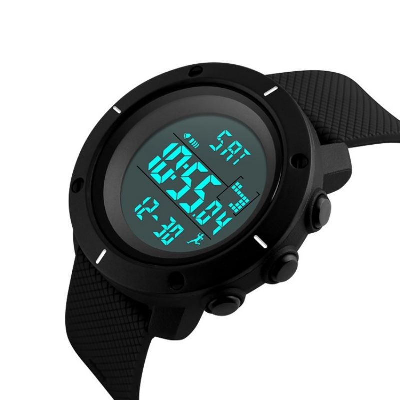 Pu Band Calendar Herätyskello Muoti Sport Waterproof Watch