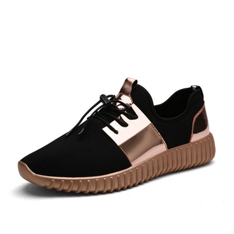 Lace-Up Platform Matalat Pu-Lenkkarit