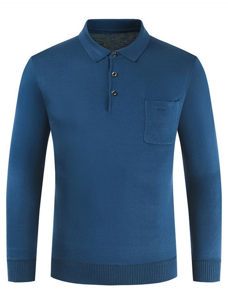 Tavallinen Ol Pocket Slim Pullover T-Paita