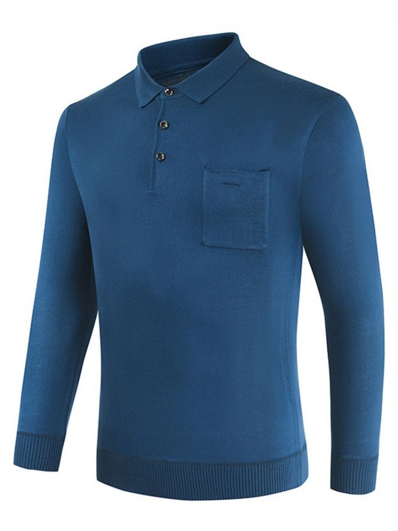 Tavallinen Ol Pocket Slim Pullover T-Paita