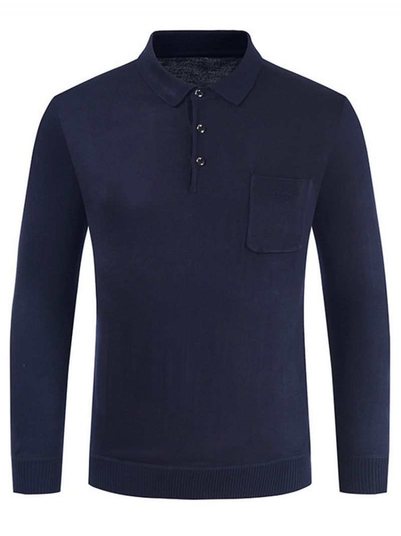 Tavallinen Ol Pocket Slim Pullover T-Paita