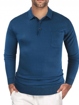 Tavallinen Ol Pocket Slim Pullover T-Paita